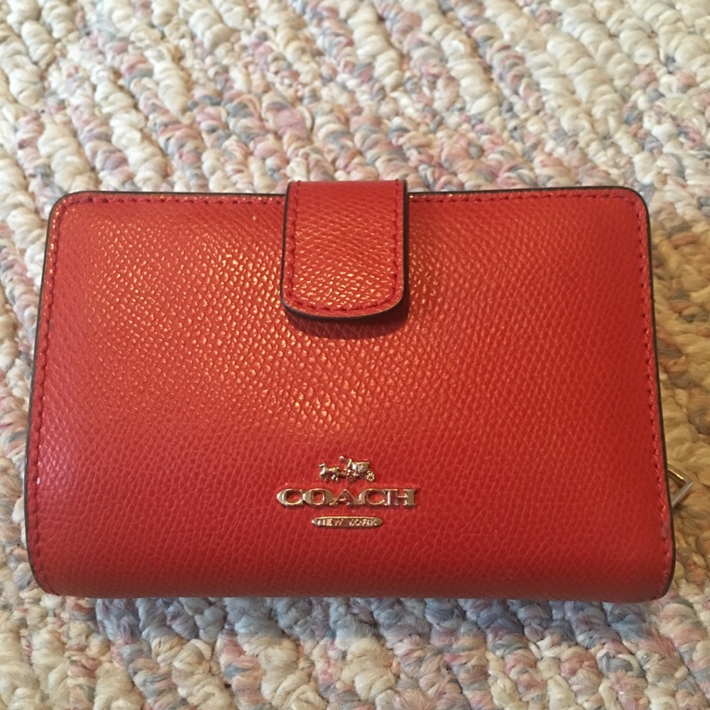 Wallet Coach Poppy Red